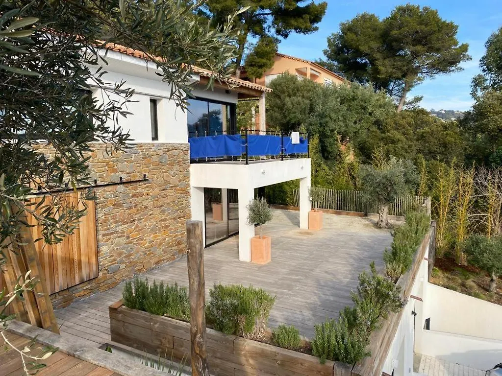 Magnifique Villa Avec Piscine, Vue Mer ラ・クロワ・ヴァルメ